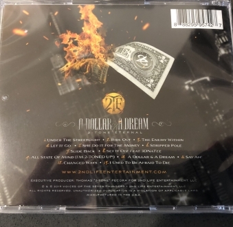 A Dollar & A Dream • Physical CD w/24-Page Full Color Booklet